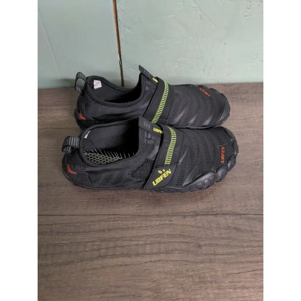 UBFEN Kids Unisex Water Shoes Aqua Socks Swim Shoes Sz 3.5/4 Quick Dry Barefoot